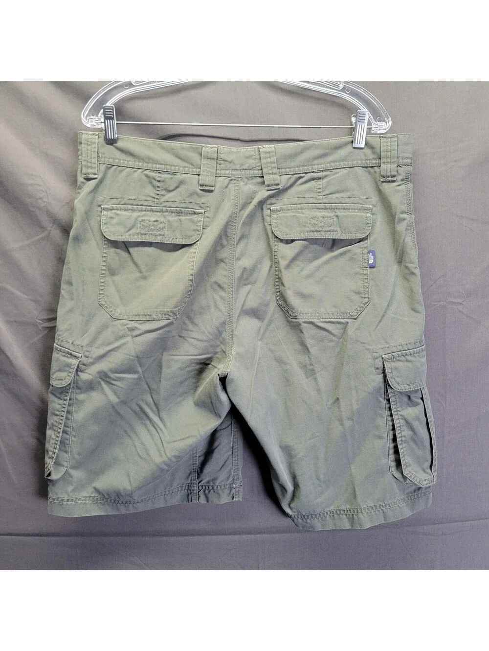 North Face Shorts Mens 36 Reg Brown Cargo Hike Hiking Outdoors Camping Fishing